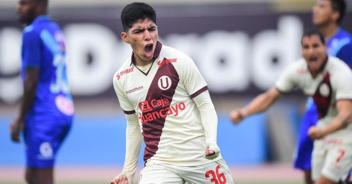 Piero Quispe, jugador de Universitario: "Mi primer gol fue gracias a Dios"