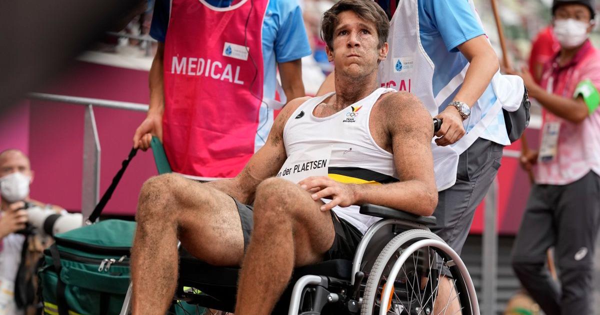 ¡Trágico! Decatleta belga sufrió terrible lesión que lo sacó de competencia en Tokio 2020 | VIDEO