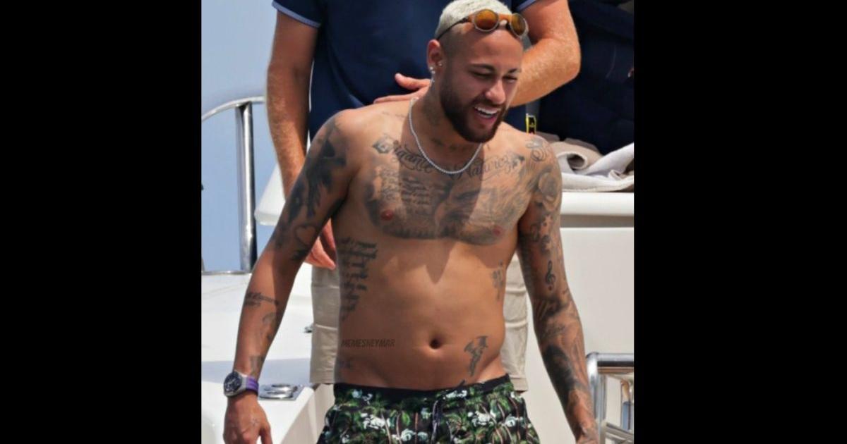 ¿Demasiado relajo? Neymar se lució fuera de forma previo a su regreso al PSG | FOTOS