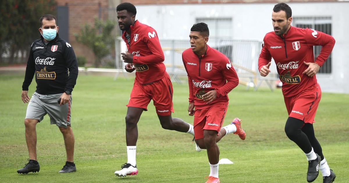 Selección peruana entrenó con miras a la fecha triple de eliminatorias Qatar 2022 | FOTOS