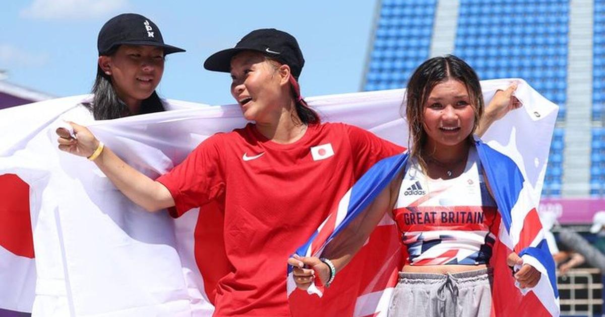 ¡Sakura Yosozumi logró el oro en skate park en Tokio 2020!