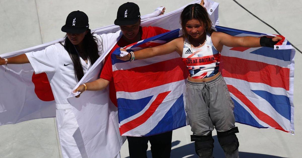 ¡Sakura Yosozumi logró el oro en skate park en Tokio 2020!