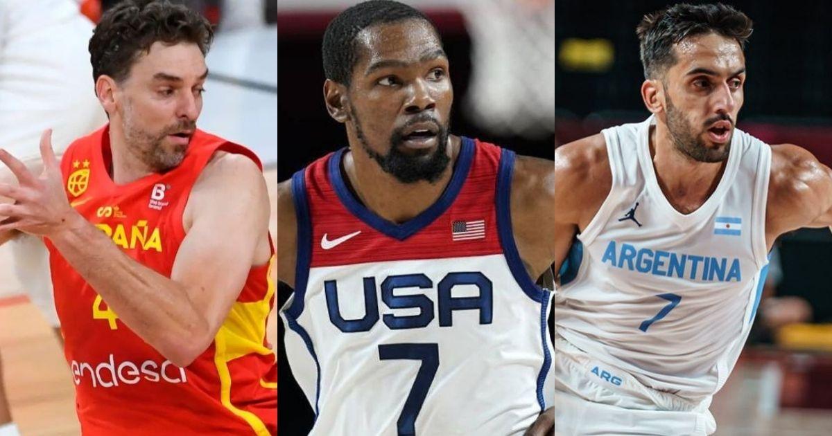 ¡Show asegurado! Estados Unidos, España, Argentina en cuartos de final de basket en Tokio 2020