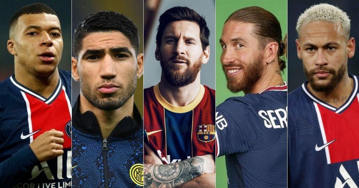 ¿Galácticos? Messi, Ramos, Neymar y el posible 11 del PSG para esta nueva temporada