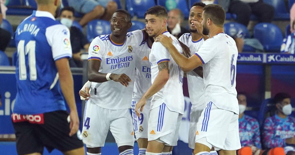 Real Madrid goleó 4-1 a Alavés por la fecha 1 de LaLiga