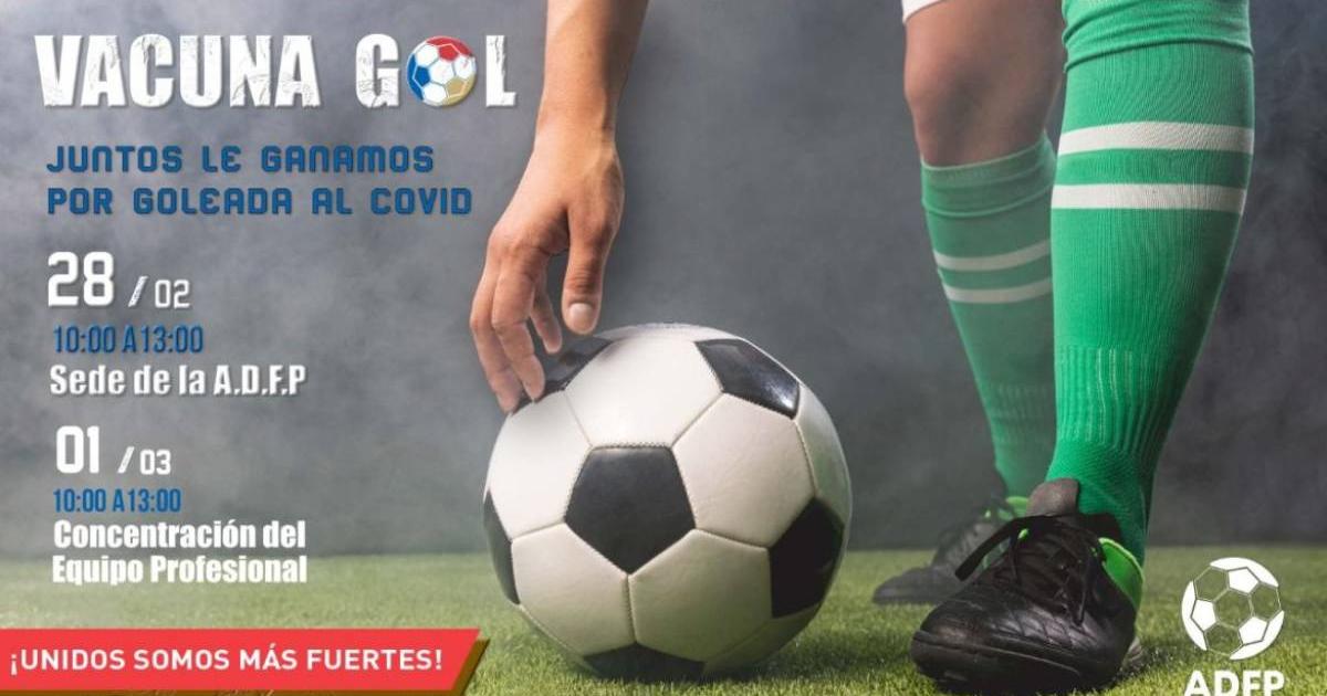 Gran acogida viene teniendo la campaña "Vacuna Gol" de la AFDP