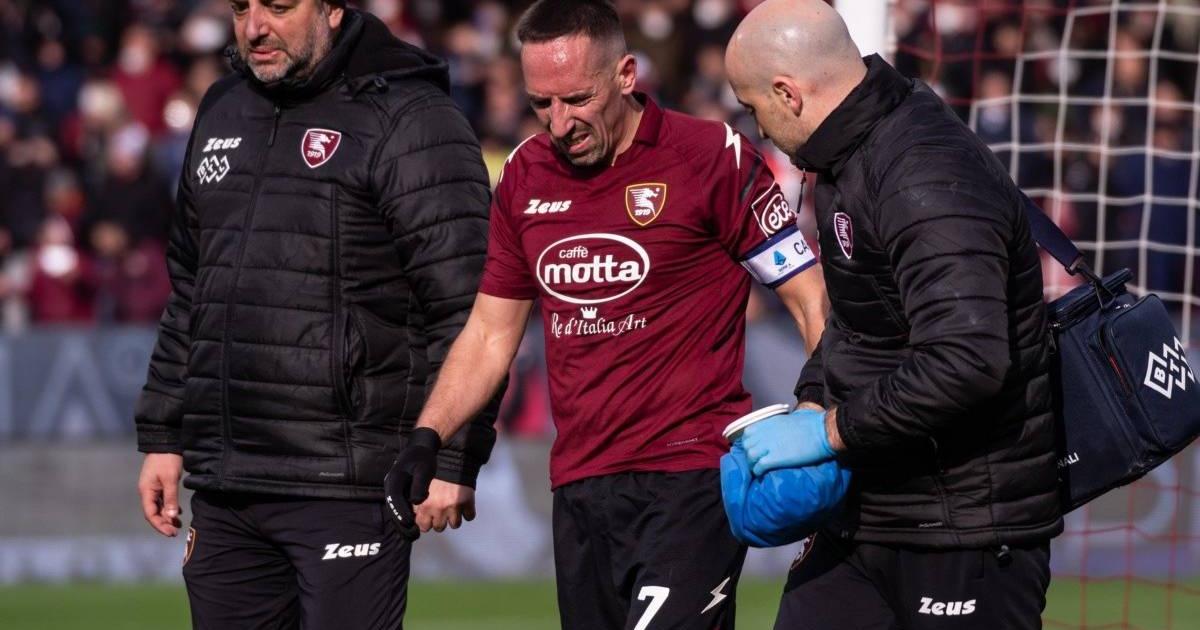 Ribéry sufrió accidente automovilístico