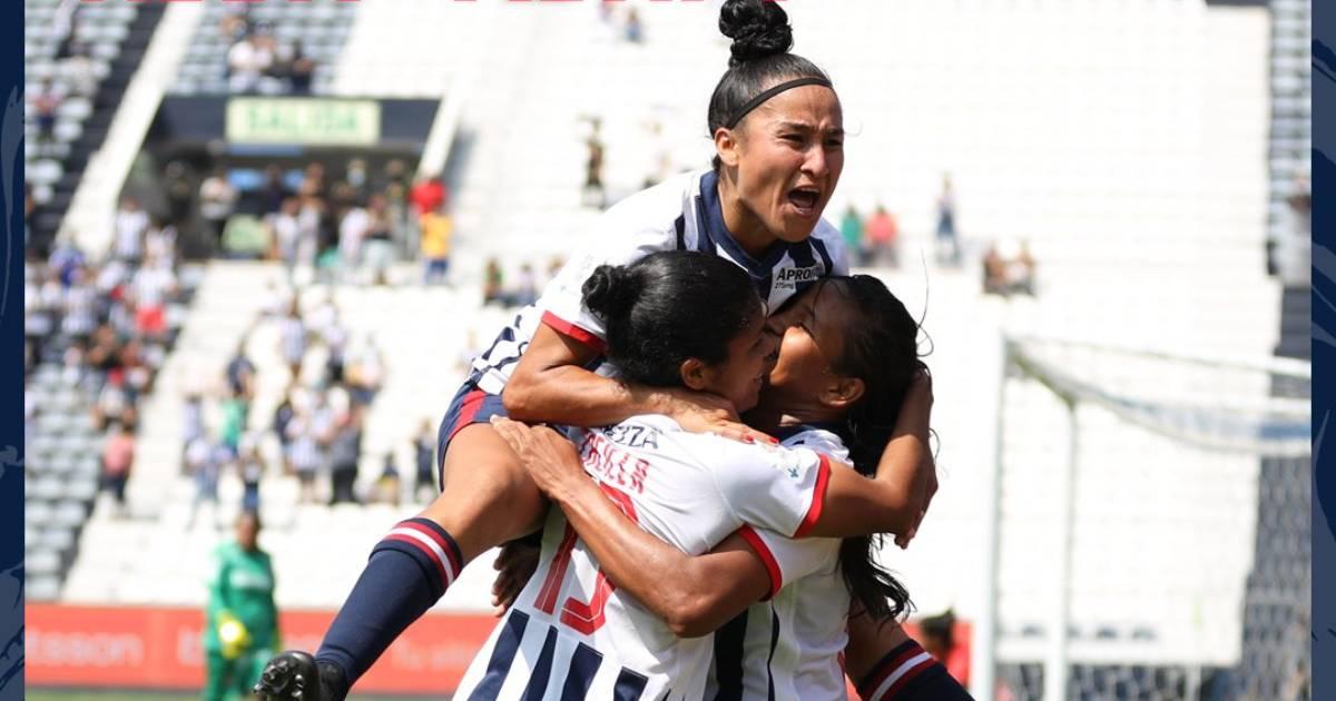 Alianza Lima Femenino debutó en Matute y anotó 11 goles