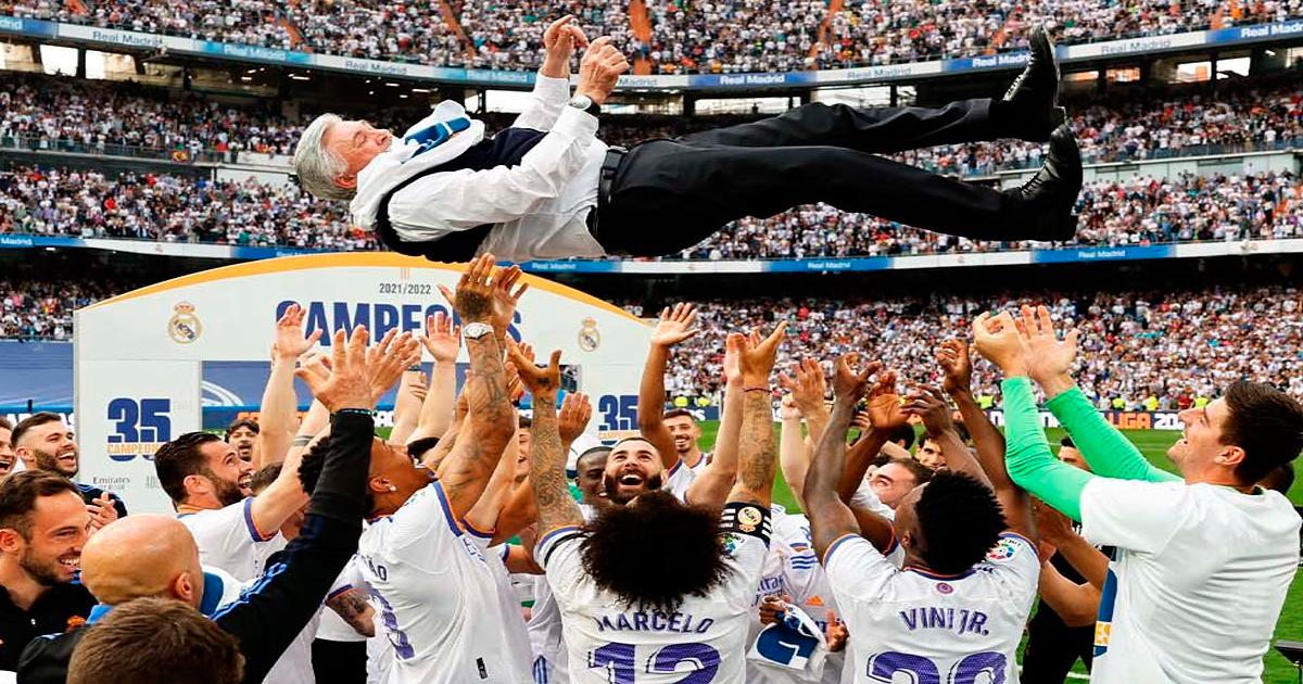 Histórico: Ancelotti logró campeonar en las cinco grandes Ligas