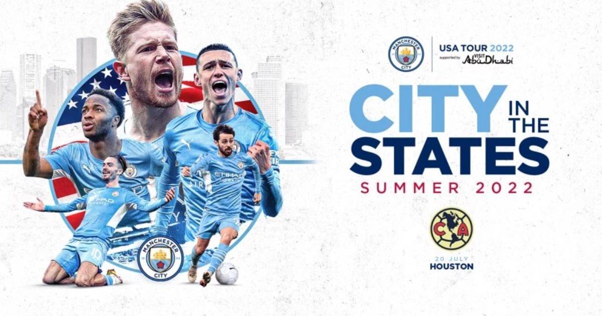 Manchester City pactó un amistoso ante el América de Aquino