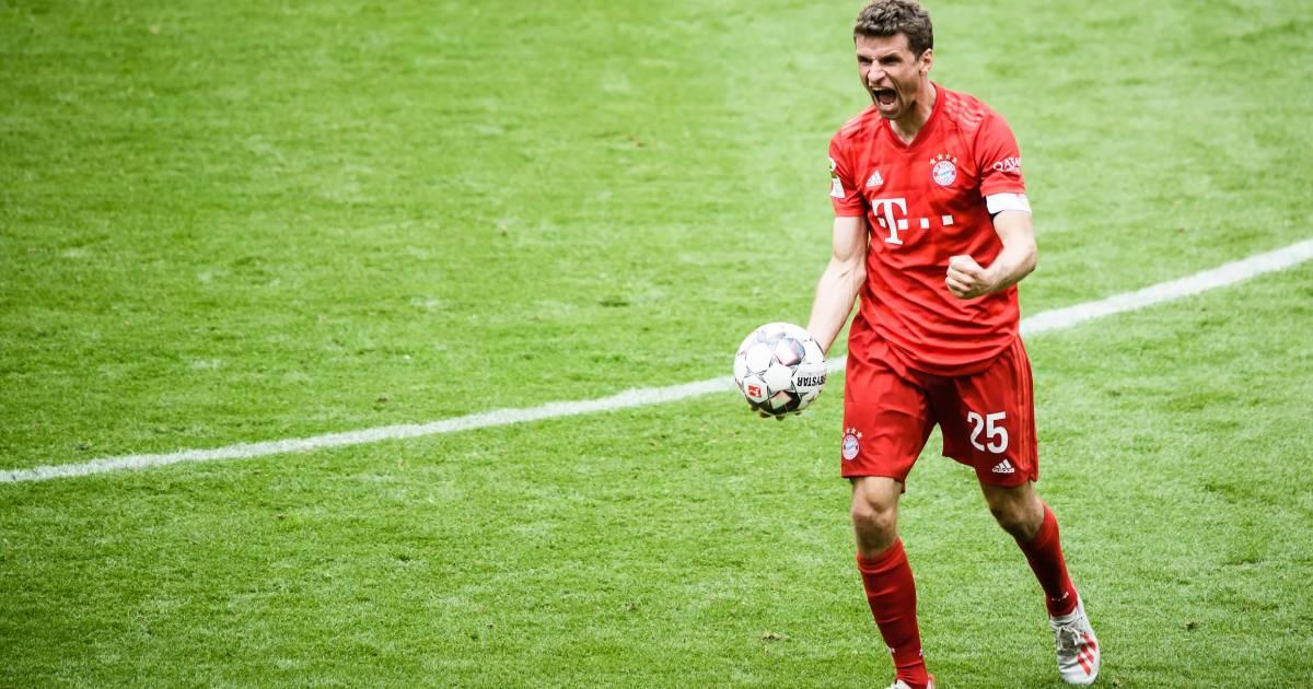 Muller hizo historia en la Bundesliga