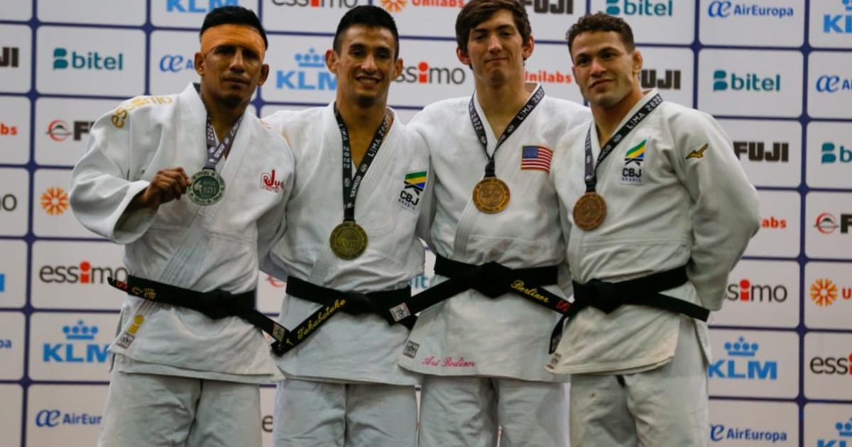 Judocas Postigos y Wong lograron medallas de plata