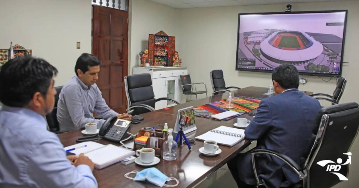Se viene llevó a cabo reunión para la construcción del nuevo Estadio en Ayacucho