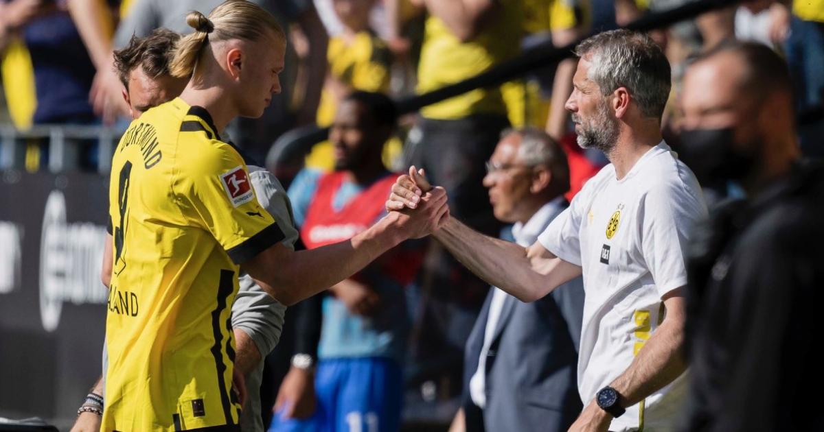 (VIDEO) Se despidió con gol: Haaland anotó en su último duelo con el Dortmund