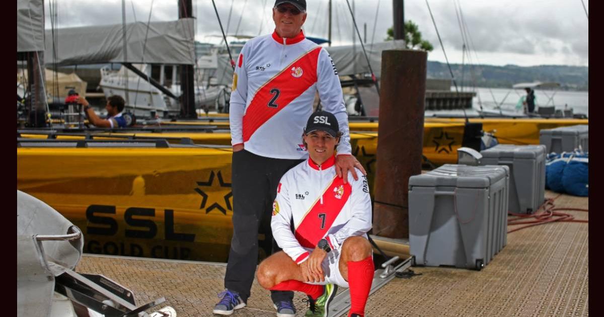 Padre e hijo forman parte de la selección Peruana de Vela que buscará un cupo al Mundial en Baréin