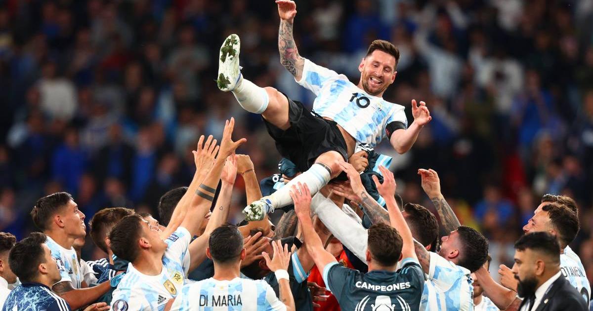 Argentina goleó a Italia y se quedó con la Finalissima