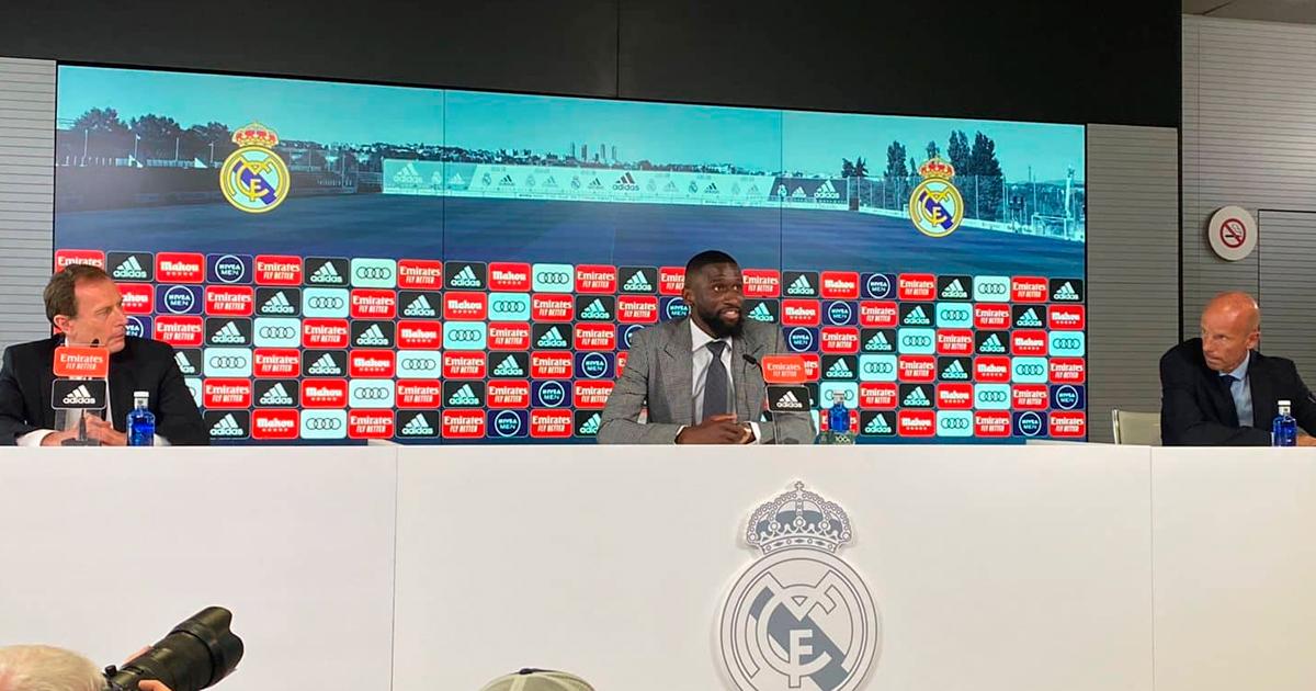 (VIDEO) Rüdiger fue presentado en Real Madrid