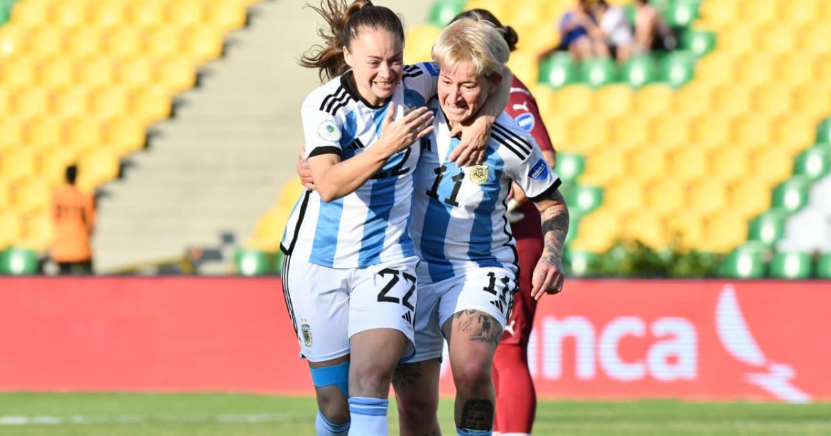 Argentina volvió a golear en la Copa América Femenina 2022