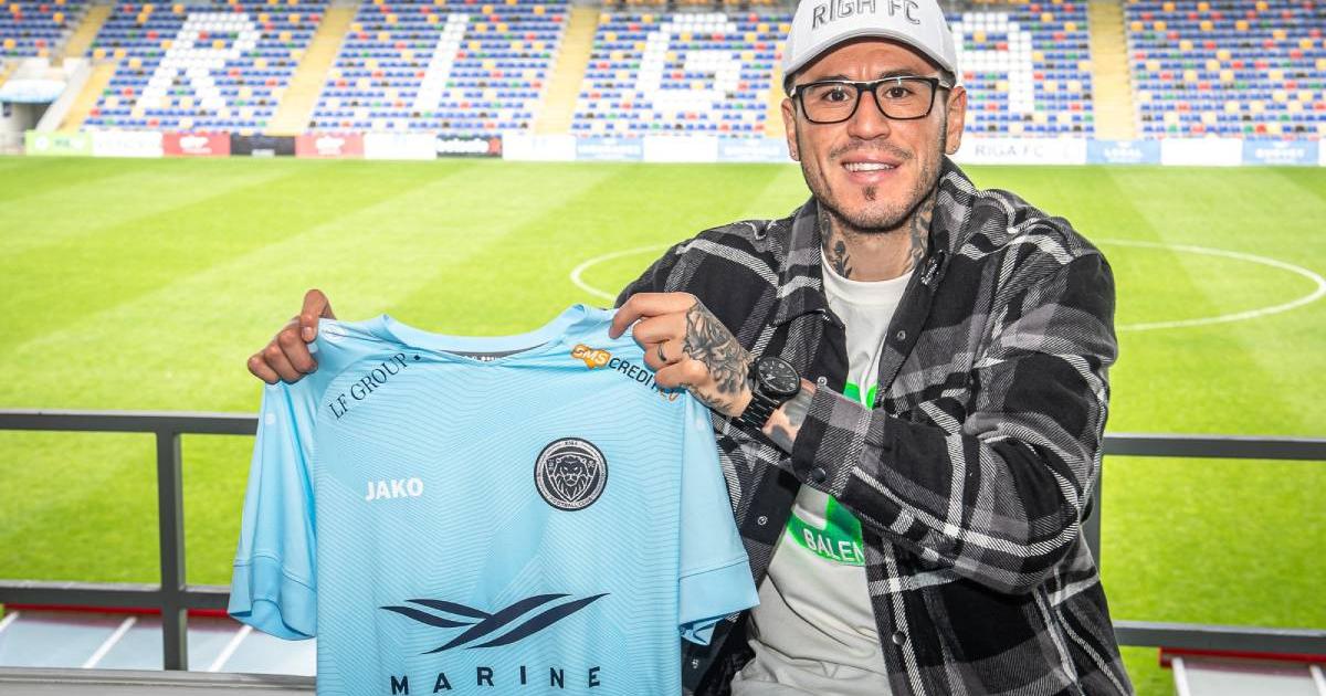 Dulanto fue oficializado en el Riga FC