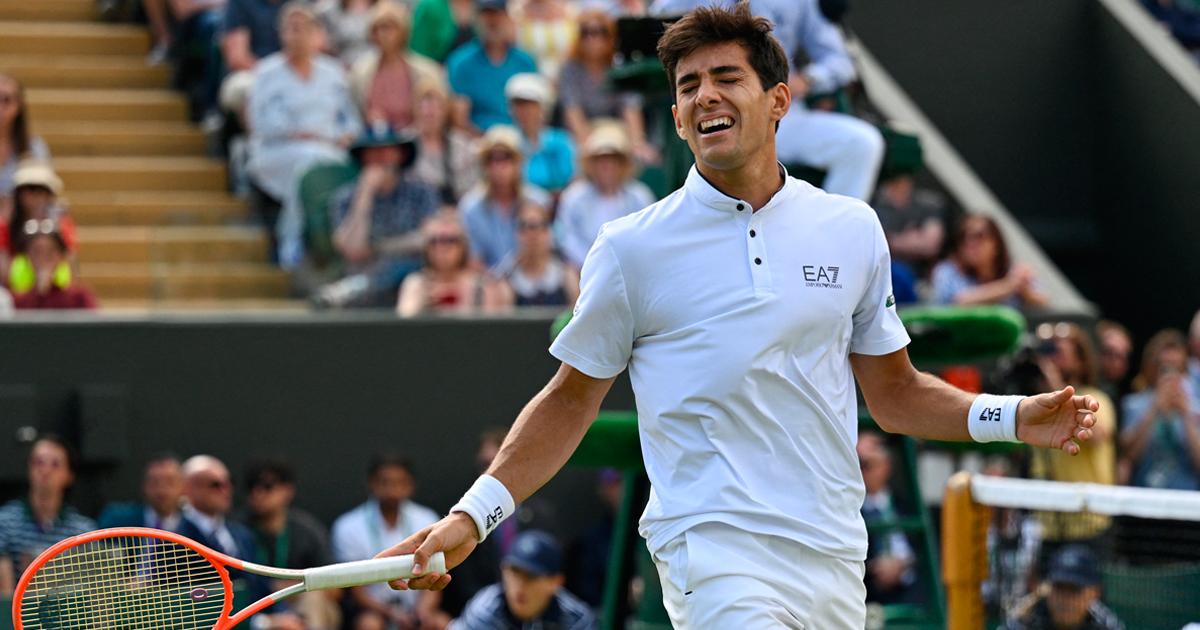 Chileno Garin hizo historia en Wimbledon