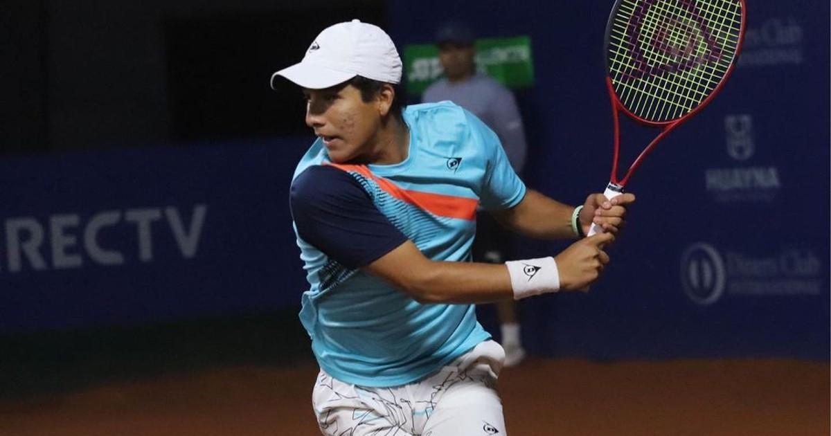 Gonzalo Bueno avanzó de forma espectacular a 'semis' del Challenger de Lima