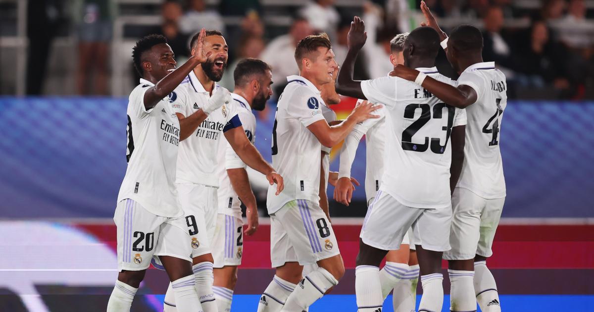 Real Madrid venció al Frankurt y conquistó la Supercopa de Europa