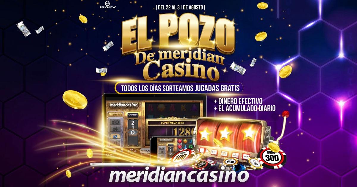 ¡El pozo millonario de Meridian Casino está de vuelta!