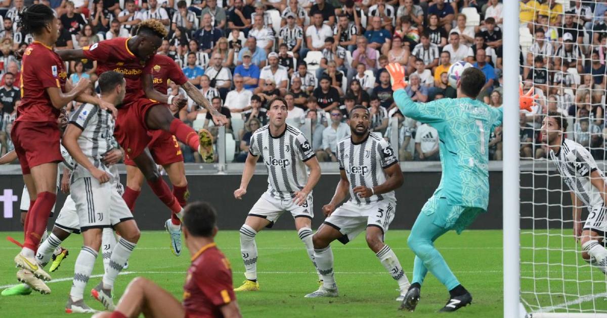 (VIDEO) Juventus y Roma igualaron a uno en Turín