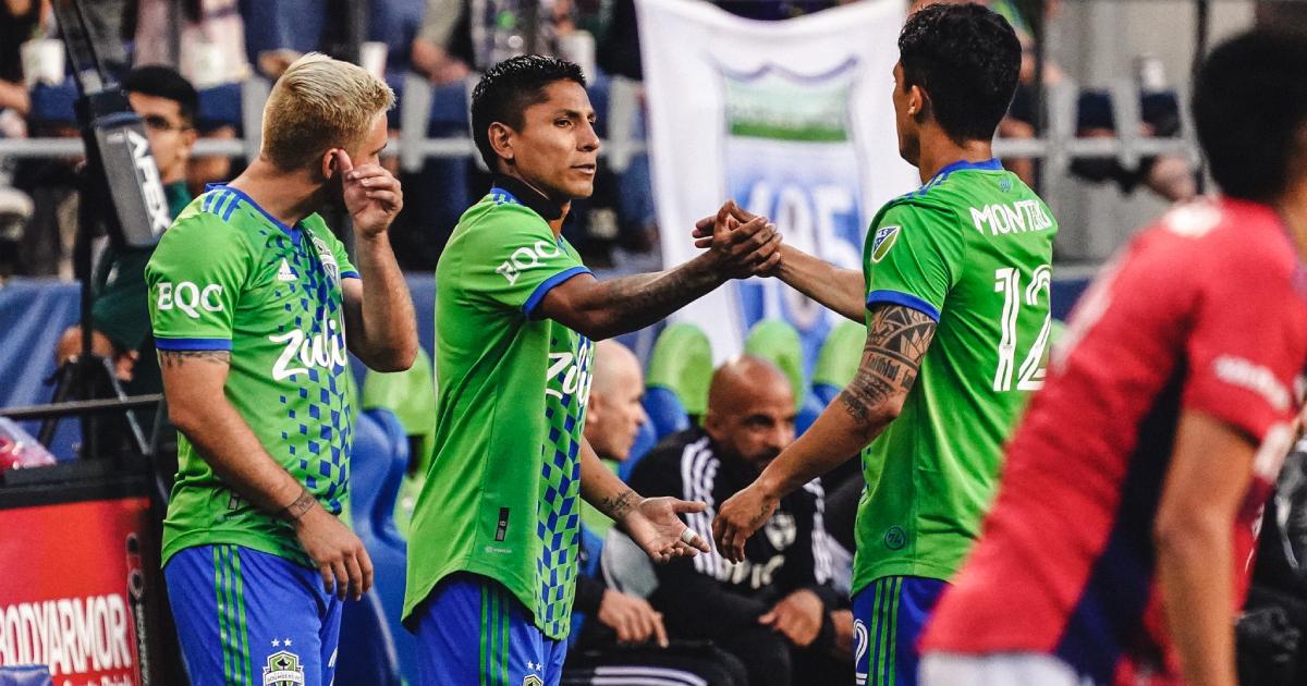  Ruidíaz repareció tras casi un mes en triunfo del Seattle