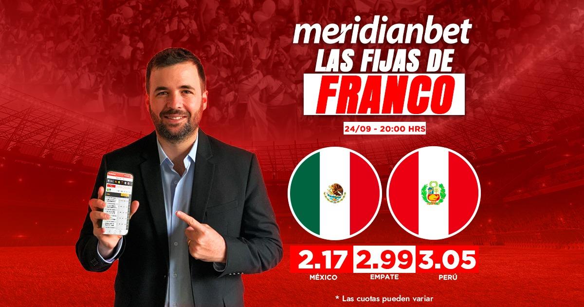 Pronóstico México vs Perú: las fijas de Franco Lostaunau