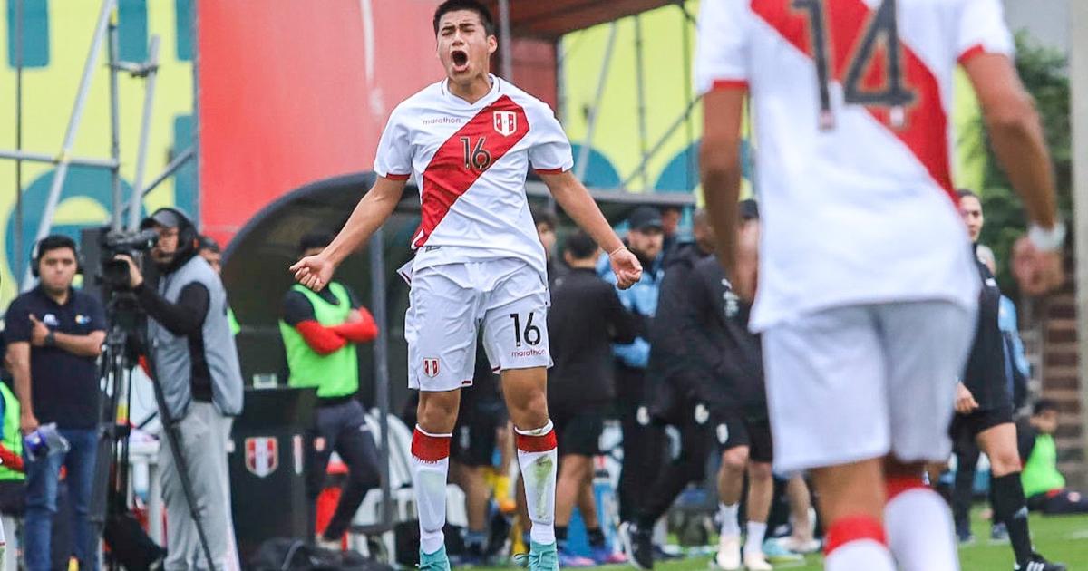 (FOTOS) Perú Sub-17 superó 2-1 a Uruguay