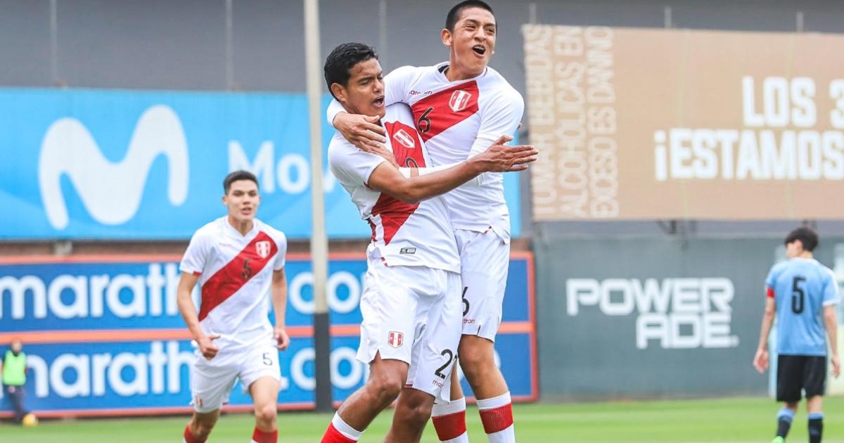 (FOTOS) Perú Sub-17 superó 2-1 a Uruguay