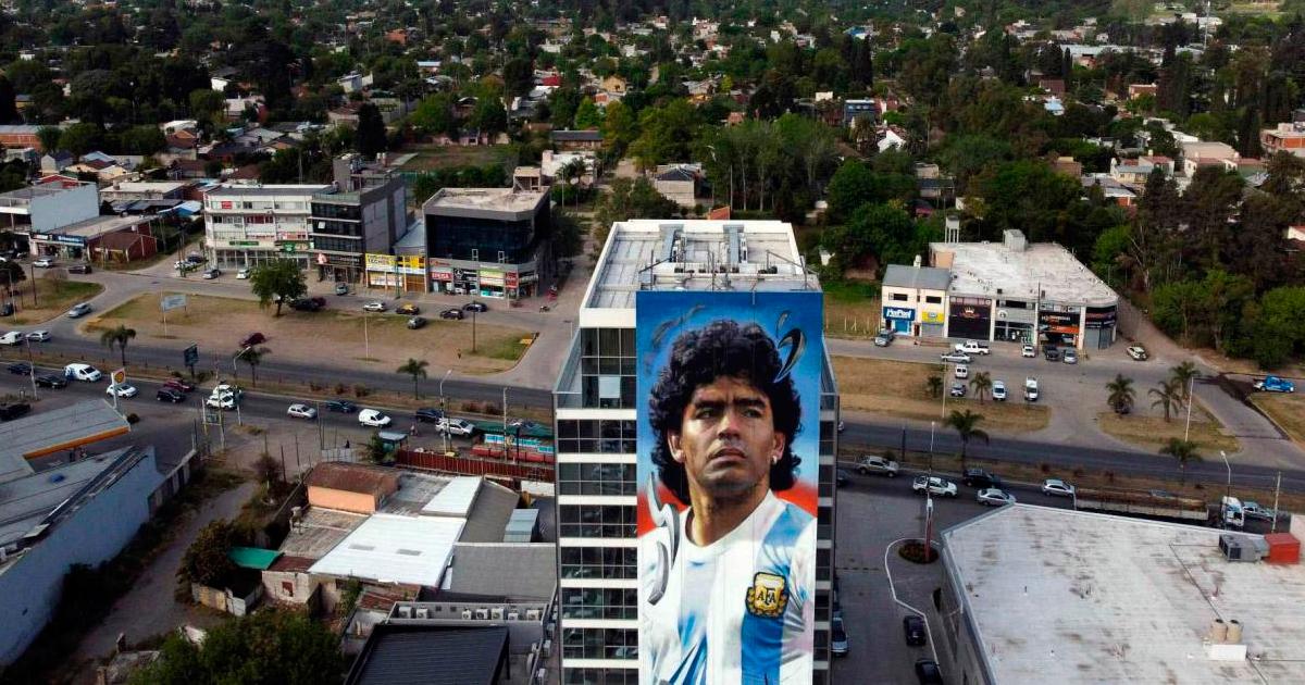 Se Inaugurará Nuevo Mural En Homenaje A Diego Armando Maradona ...