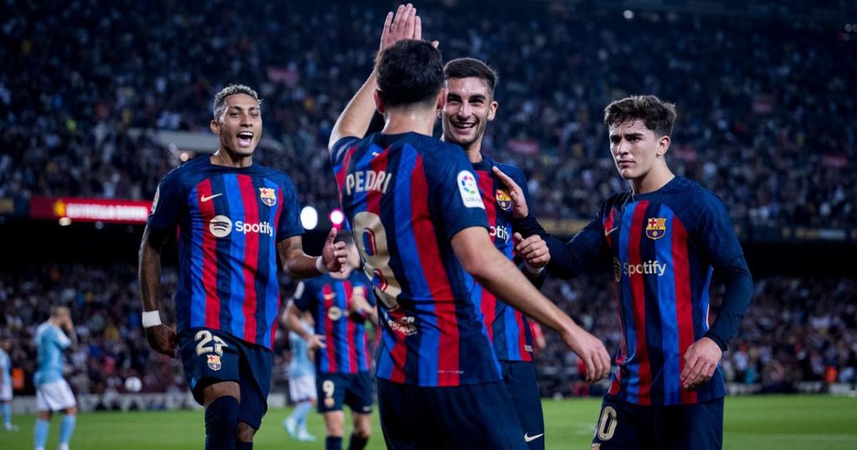 (VIDEO) Barcelona superó con lo justo al Celta de Vigo