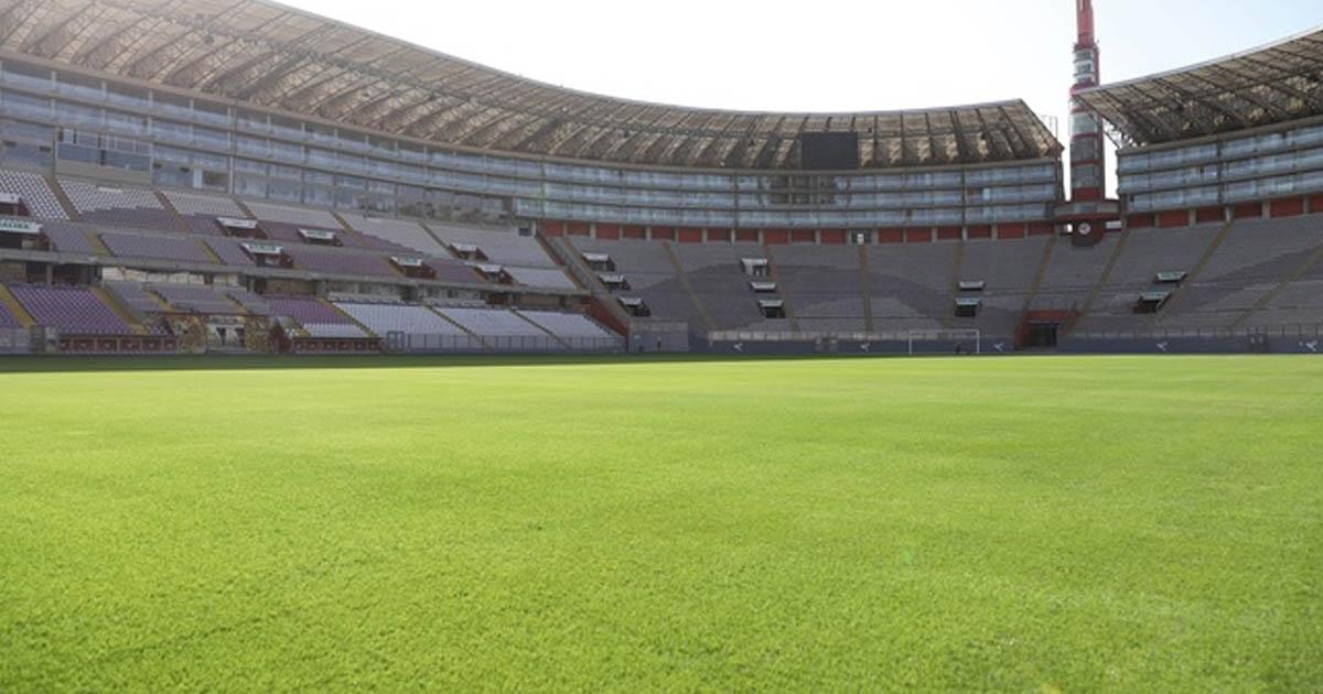 Así Luce La Cancha Del Estadio Nacional Para El Cristal - 'U' | Ovación ...