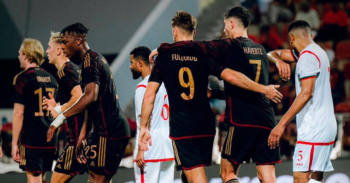 (VIDEO) Alemania superó por la mínima a Omán y quedó listo para el Mundial