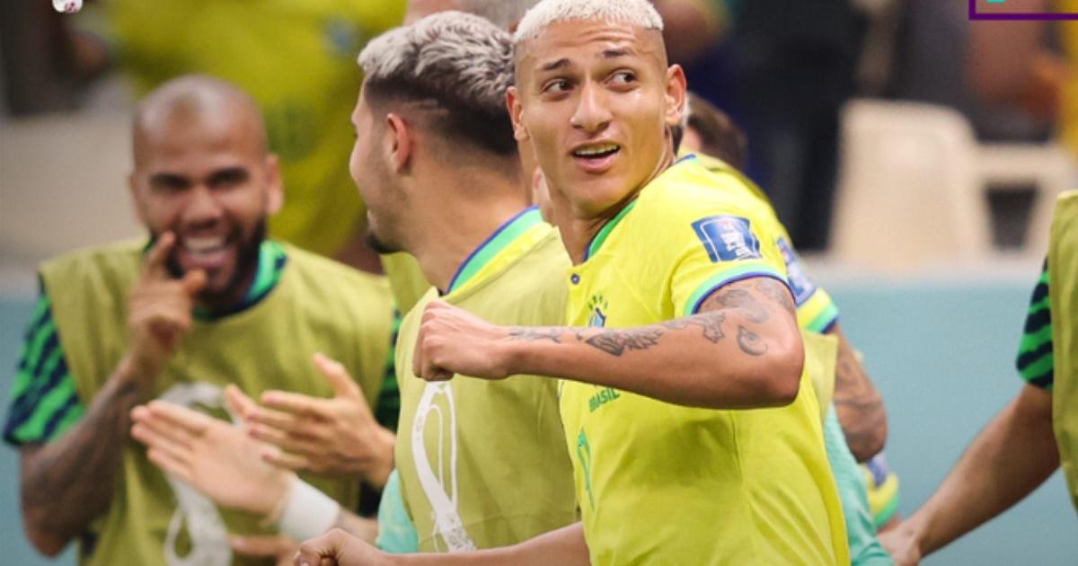 (FOTOS/VIDEO) Debutó con el pie derecho: Con doblete de Richarlison, Brasil venció a Serbia 