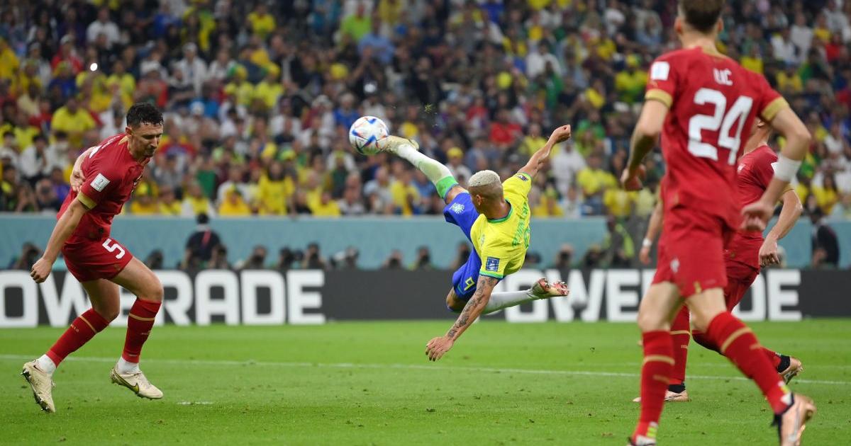 (FOTOS/VIDEO) Debutó con el pie derecho: Con doblete de Richarlison, Brasil venció a Serbia 