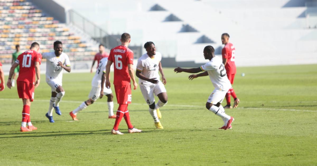  (VIDEO) Ghana derrotó a Suiza previo a Qatar 2022