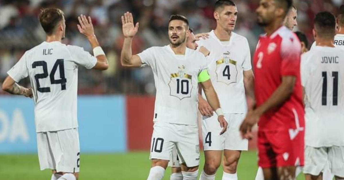 (VIDEO) Serbia goleó y llegará motivada a la Copa del Mundo