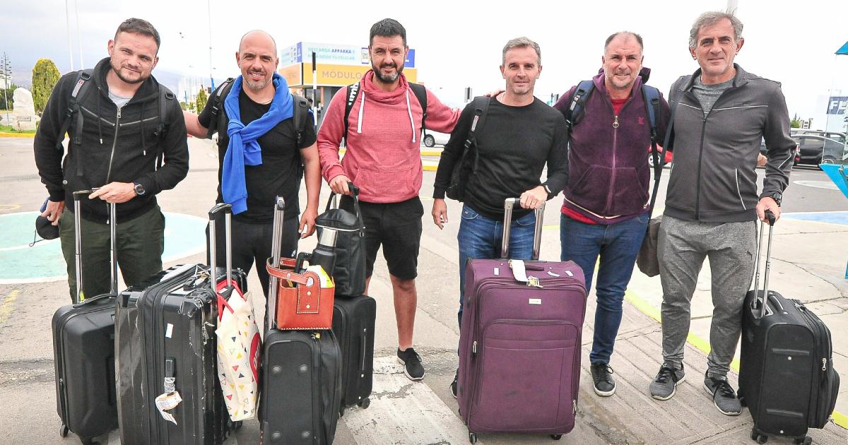 Lavallén aterrizó en Arequipa