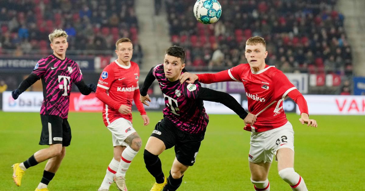 AZ Alkmaar y Utretch igualaron 5-5 en la Eredivisie