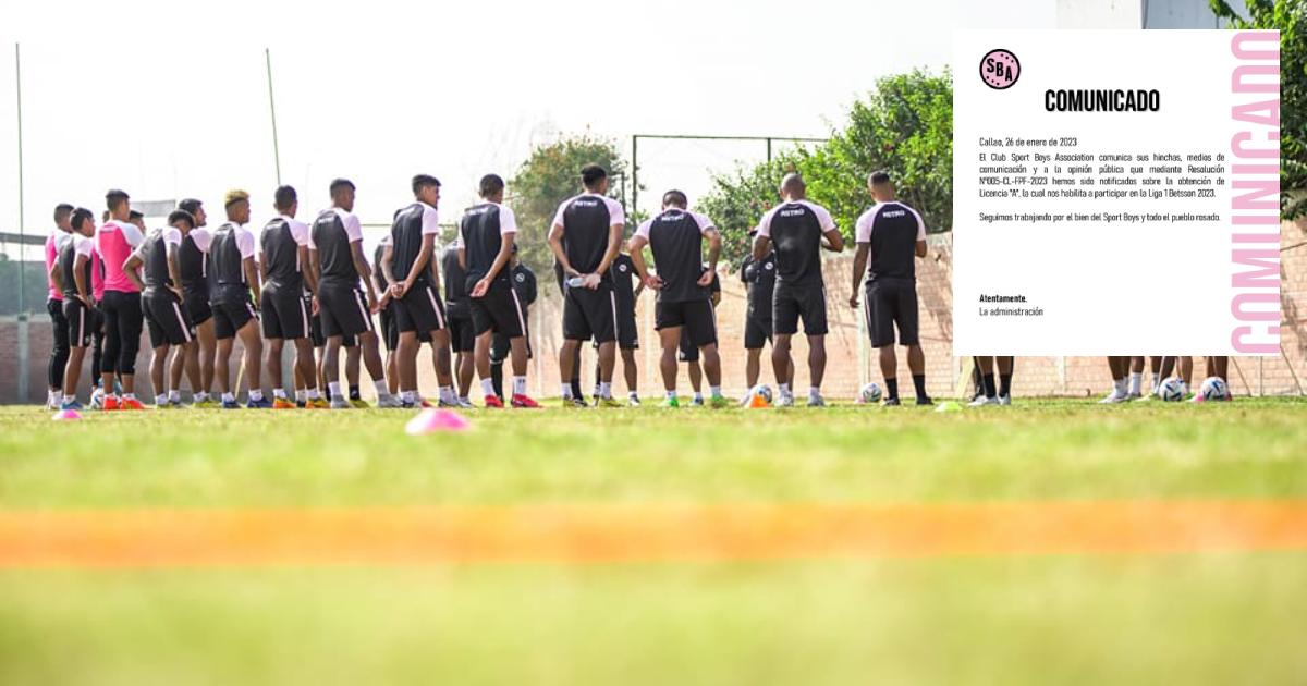 Sport Boys quedó habilitado para jugar la Liga 1 Betsson