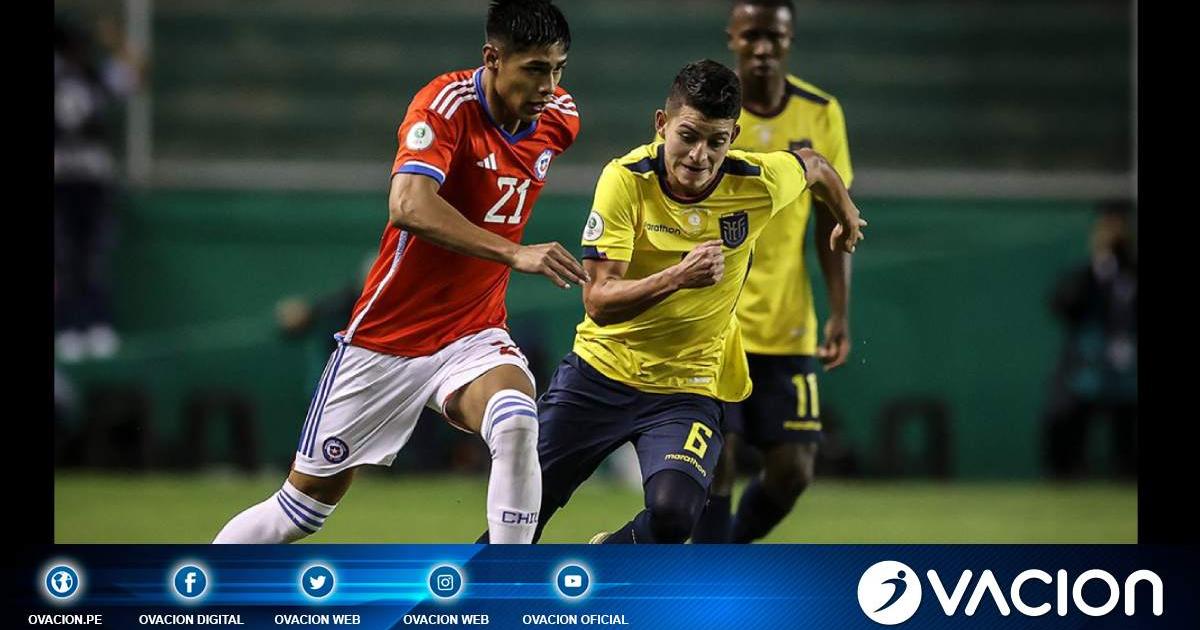 (VIDEO) Ecuador y Chile empataron en el Sudamericano Sub-20