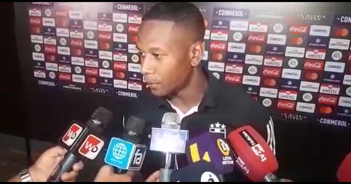Ascues: "Era mi segundo partido de Libertadores y es muy bonito ganarlo así"