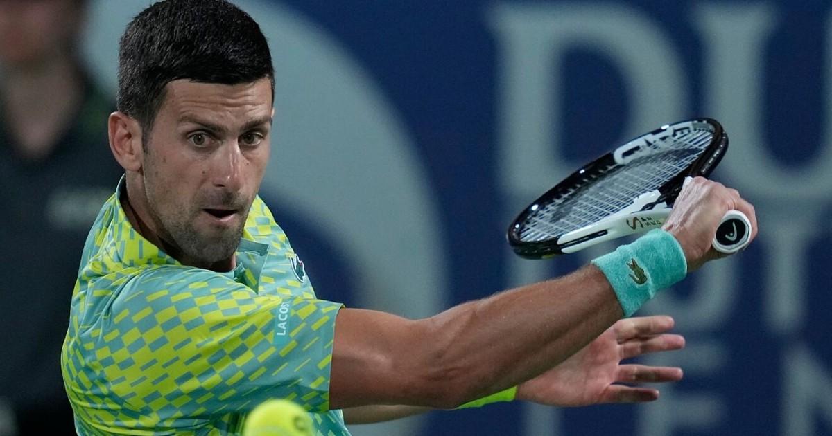 Djokovic sufrió pero ganó en su debut en Dubai