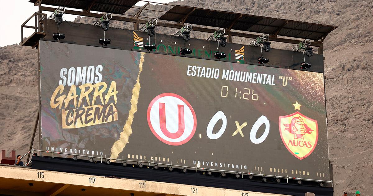 'U' informó que implementará la pantalla más grande del fútbol peruano en el Estadio Monumental
