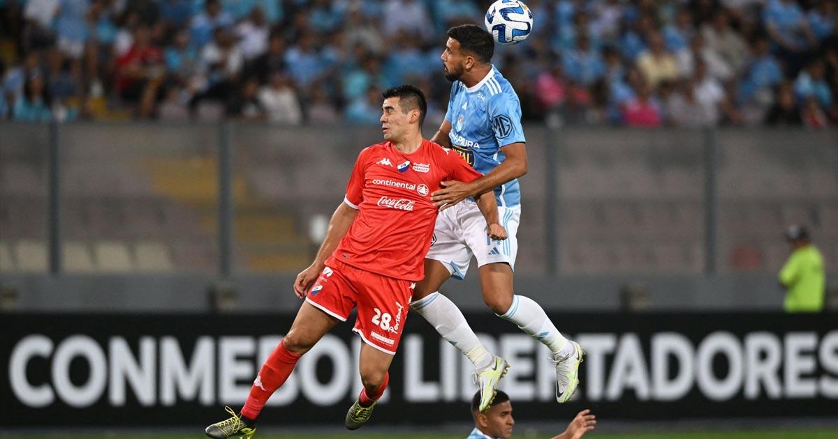 Cristal empata con Nacional por la Copa Libertadores