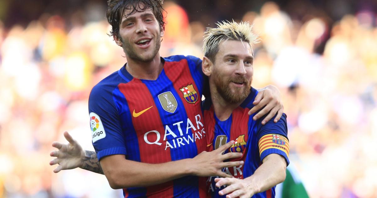 Sergi Roberto: "¿Quién no va a estar preparado para la vuelta de Messi?"
