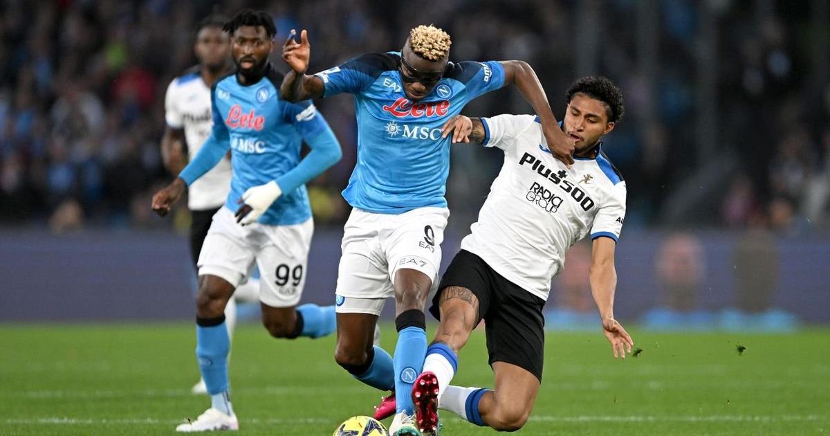 ¡Más líder que nunca! Nápoli venció por 2-0 a Atalanta y se consolida en la punta de la Serie A 